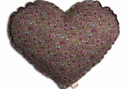 Numero 74 Heart cushion Brown S,M