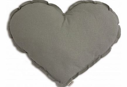 Numero 74 Heart cushion Light grey M