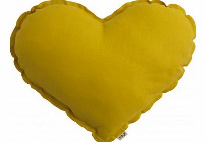 Numero 74 Heart cushion Yellow S,M