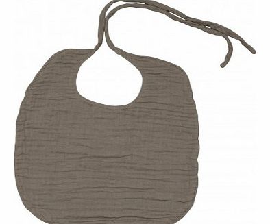 Numero 74 Round bib - dark beige S