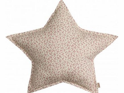 Numero 74 Star cushion - flowery Ecru S,M