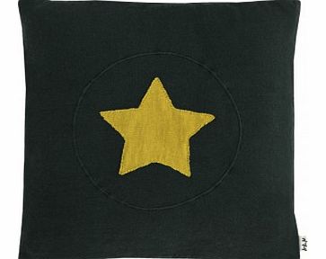 Numero 74 Super Hero cushion - petrol blue `One size