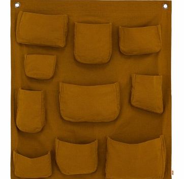 Numero 74 Wall tidy - mustard yellow `One size