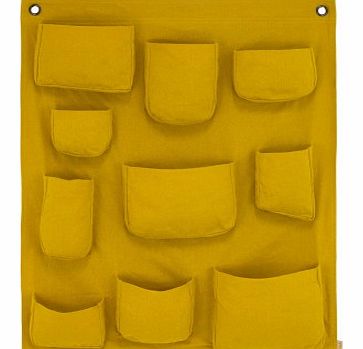 Numero 74 Wall tidy - sunflower yellow `One size