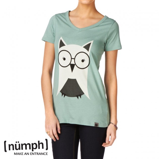 Womens Numph Owl T-Shirt - Athens