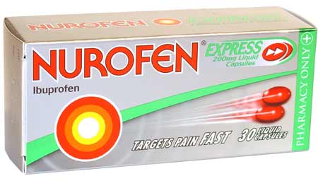 Nurofen Express 200mg Liquid Capsules x30
