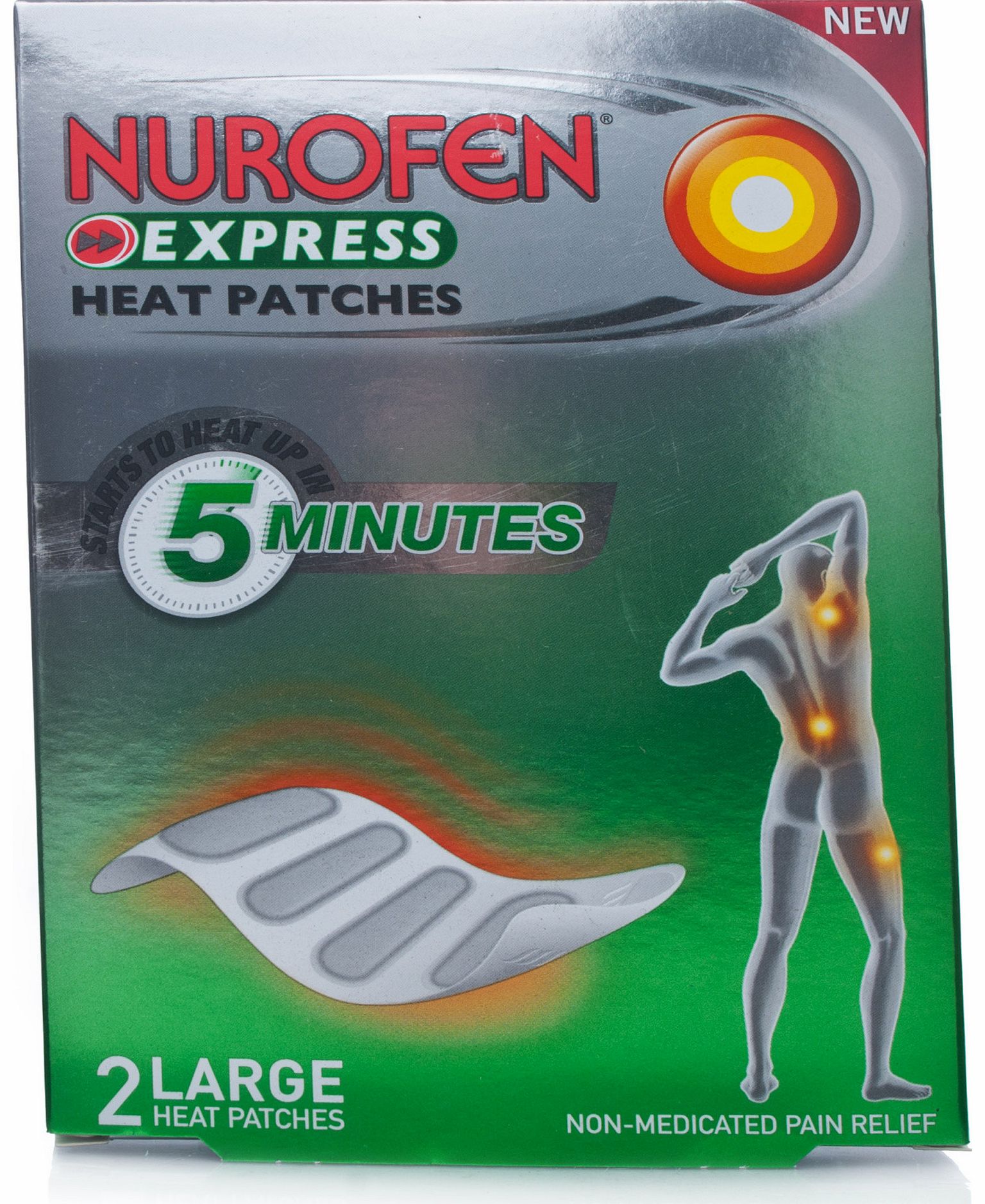 Nurofen Express Heat Patches Large