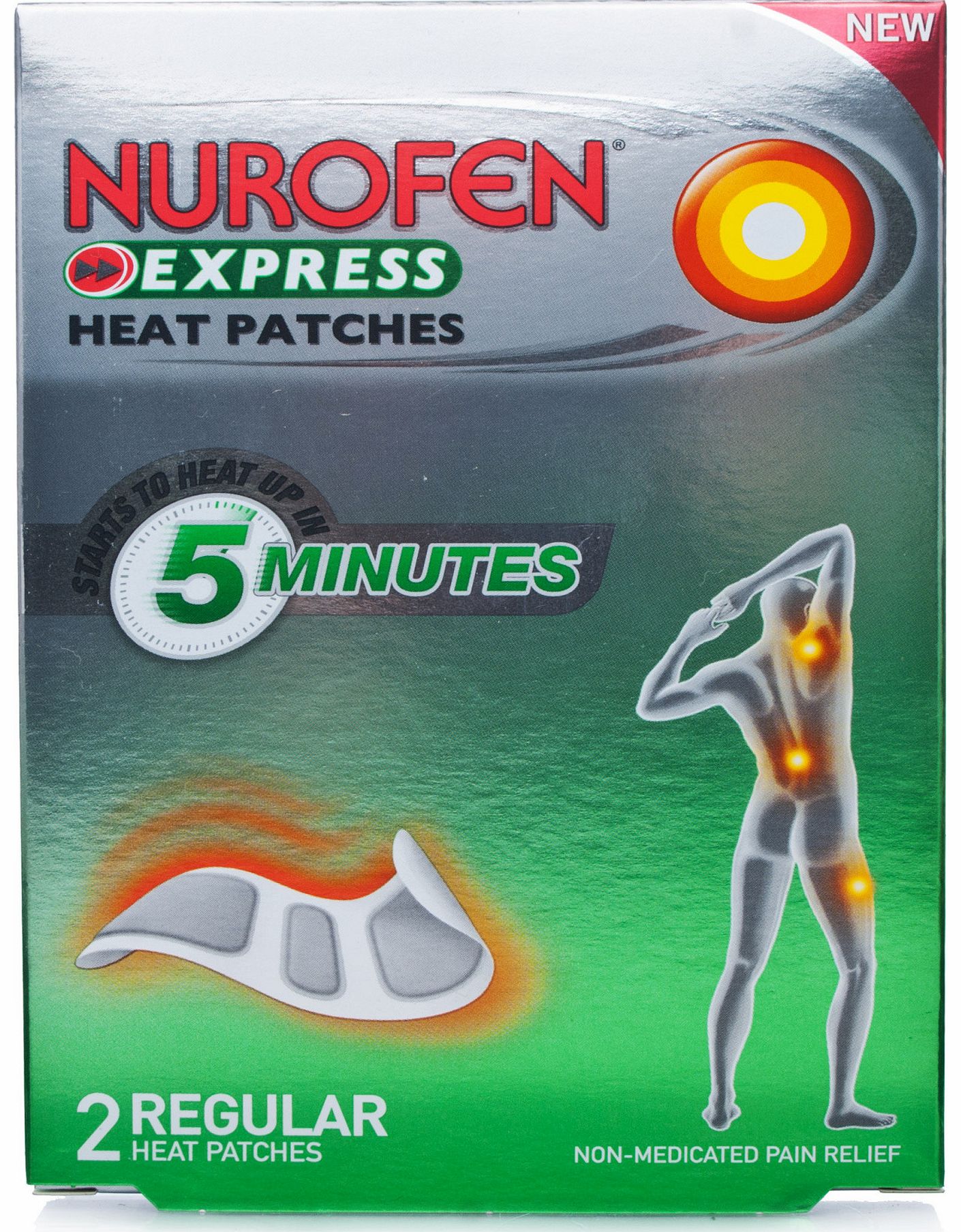Nurofen Express Heat Patches Regular
