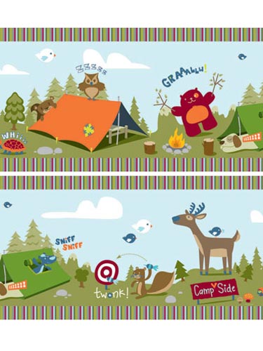 Campside 6 Self-Adhesive Border