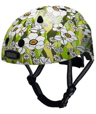 Nutcase Flower Power Green Street Safety Cycle Helmet