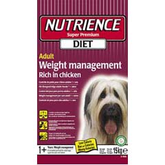 nutrience Diet Adult Weight Management 7.5kg S/O