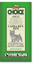 Nutro Choice Canine Adult Lamb and Rice Mini 7.5kg
