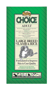 Nutro Choice Canine Adult Large Breed Lamb and Rice 15kg