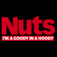 Nuts Magazine Black Hoodie Hoodie
