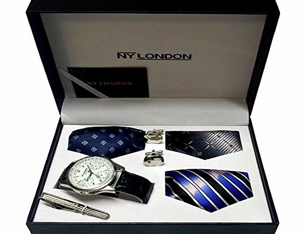 NY LODON New Ny London Mens watch with Three Tai Gift set