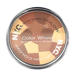NYC Color Wheel Mosaic Face Powder 9g - Mocha