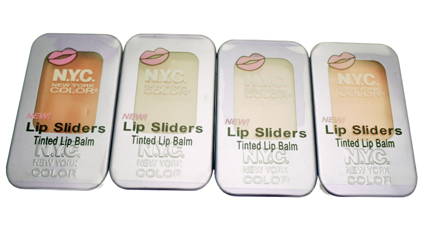 NYC Naturals NYC Lip Sliders Tinted Lip Balm