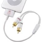 Nyko Stereo Link for iPod Dock to RCA Connector-Nyko Stereo Link