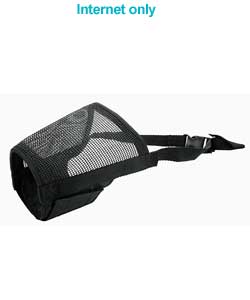 nylon Mesh Dog Muzzle - Medium
