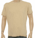 Nylon Squid Sand T-Shirt with Cream Panel