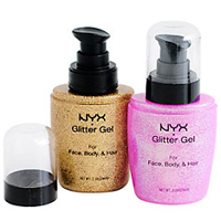 NYX Cosmetics Body Glitter Gel BGG09 Sunshine