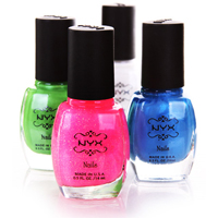 NYX Cosmetics Nail Polish - NP124 Sheer Pink (Silver)