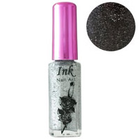 NYX Cosmetics Nails - Nail Art NA05 Black Glitter