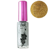 NYX Cosmetics Nails - Nail Art NA09 Gold Glitter