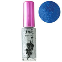 NYX Cosmetics Nails - Nail Art NA10 Blue Glitter