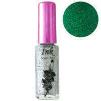NYX Cosmetics Nails - Nail Art NA15 Green Glitter