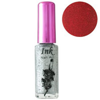 NYX Cosmetics Nails - Nail Art NA19 Red Glitter