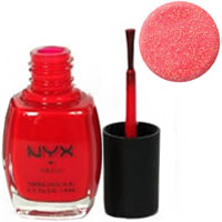 NYX Cosmetics Nails - Nail Polish NP115 Red Glitter