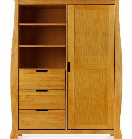 O Baby OBaby Lincoln Double Wardrobe-Country Pine (New
