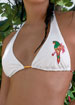O Beach Triangle padded bra with removable pads