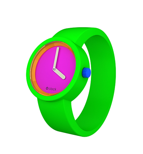 Neon Green Watch from O Clock
