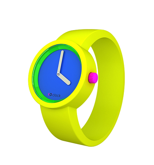 Neon Yellow Watch from O Clock