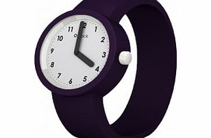 O clock Numbers Traffic Purple Watch