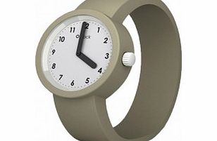 O clock Numbers White Dove Watch