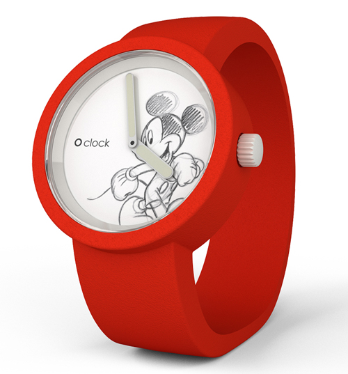 Red Mickey Mouse Disney Watch from O Clock