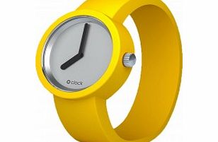 O clock SILVER Yellow Watch