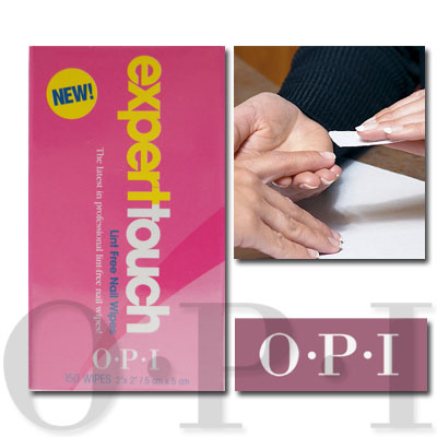 O.P.I Nails OPI Nails Expert Touch 150 Lint Free Nail Wipes