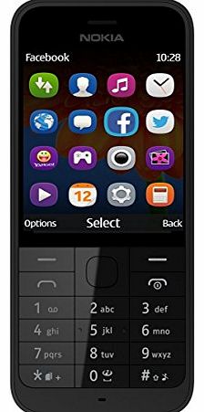 Nokia 220 O2 Pay As You Go Mobile Handset - Black