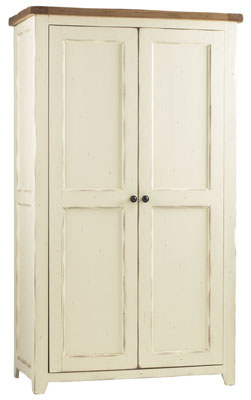 oak AND CREAM WARDROBE ALL HANGING CORNDELL