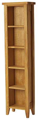 Bookcase 60in x 15.5in Narrow Tall Wealden