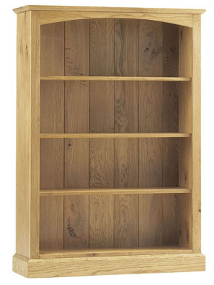 BOOKCASE SMALL 55.5IN x 38IN COUNTRY OAK