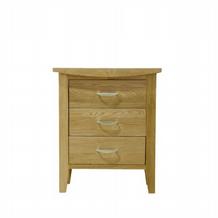 Oak Cambridge Oak Bedside Cabinet