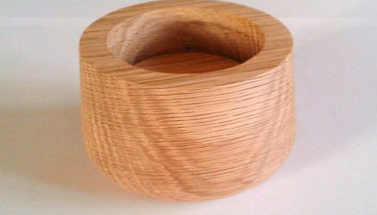 Oak Castor Cups Raiser Wood Castor Cups in Oak for Furniture, 1 1/2 inches extra height. Set of Four, protect floor and carpet