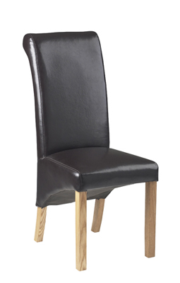 oak CHAIR LEATHER ISIS CORNDELL NIMBUS