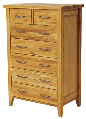 Chest of Drawers 2 Over 5 Drawer Wealden