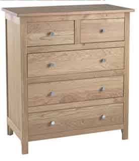 oak CHEST OF DRAWERS 3 2 CORNDELL NIMBUS